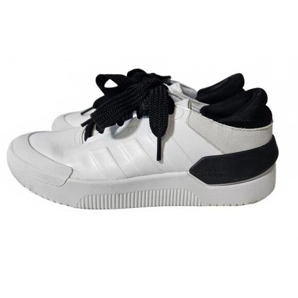 Adidas Women's Court Funk White and Black Sneakers - Picture 3 of 6